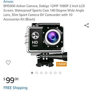 EM5000 Action Camera